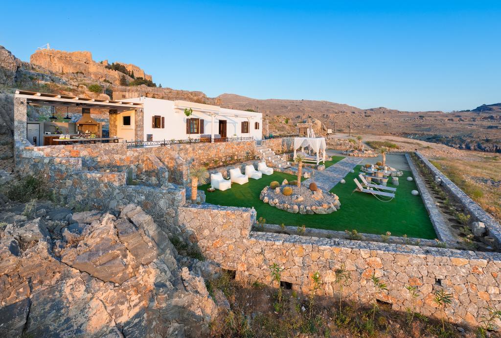 Lindos Vigli Private Villa Экстерьер фото